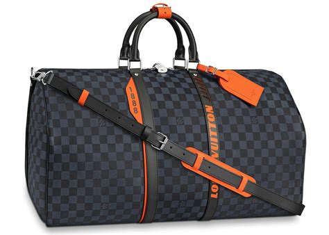 louis vuitton cobalt keepall|louis vuitton bandouiller 50.